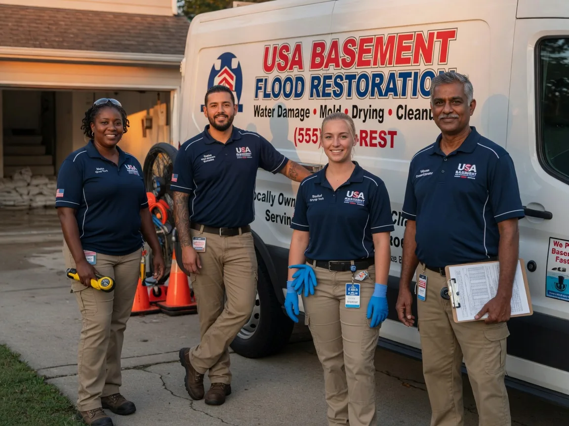Basement Flood Cleanup company in Mcclellandtown, PA